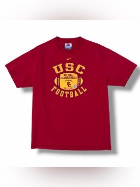 Vintage Nike USC Football 2006 Rose Bowl T-Shirt Rex Size Medium Y2K Trojans